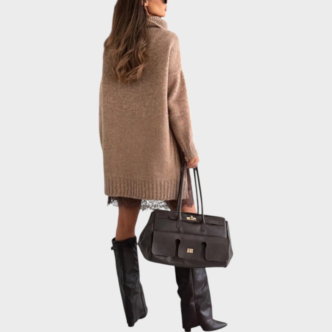 ARABELLA™ | The Soft Layered Knit Dress