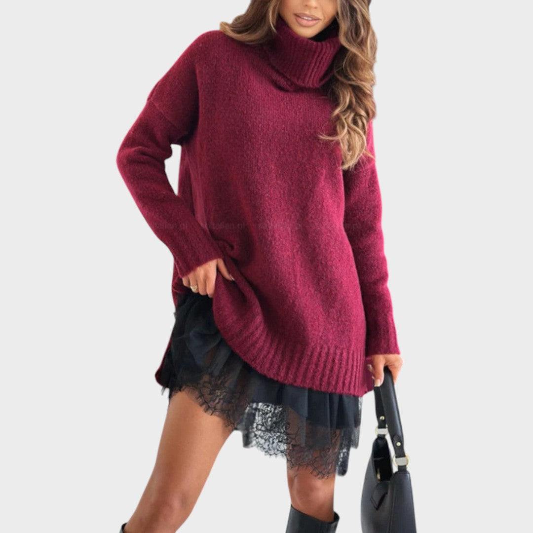 ARABELLA™ | The Soft Layered Knit Dress