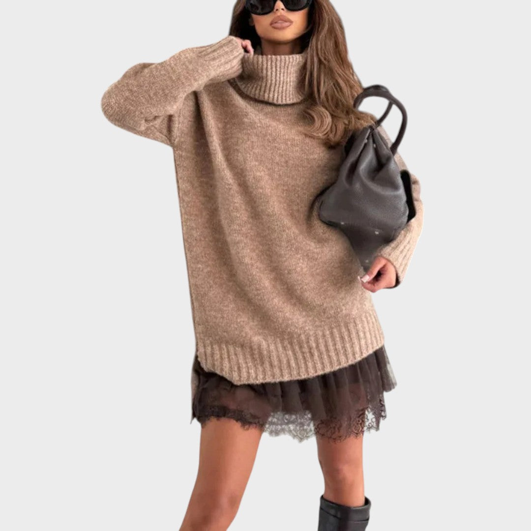 ARABELLA™ | The Soft Layered Knit Dress