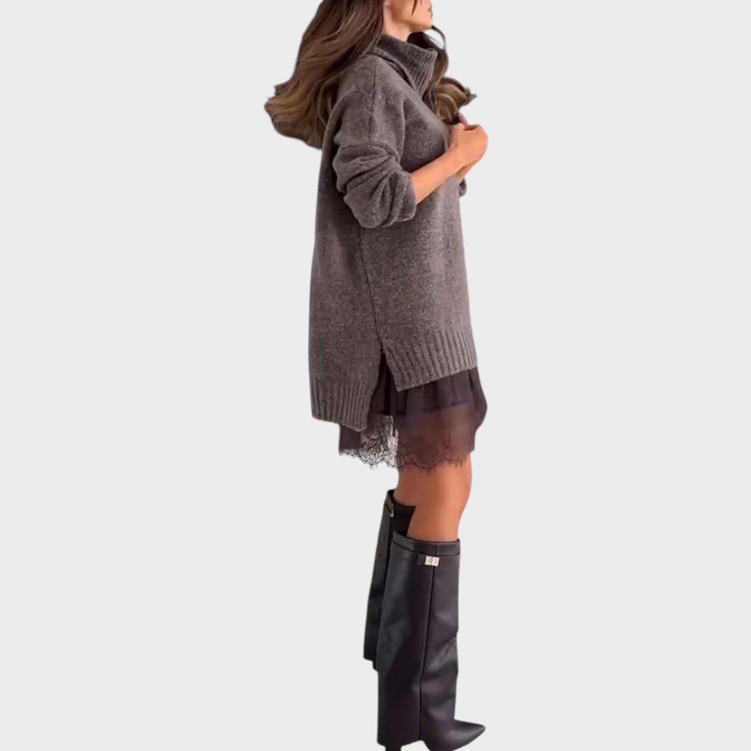 ARABELLA™ | The Soft Layered Knit Dress