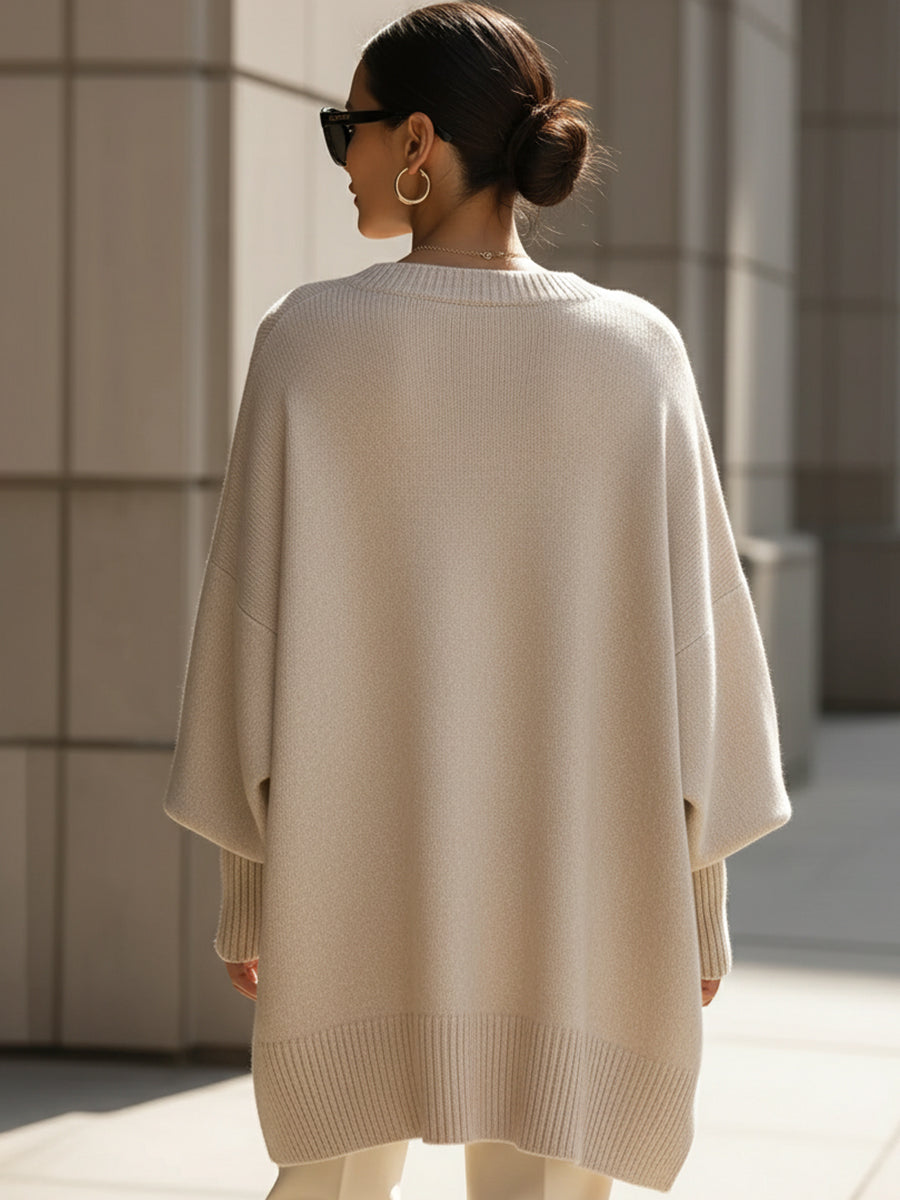 WANWEN | The Effortless Elegance Wool Sweater