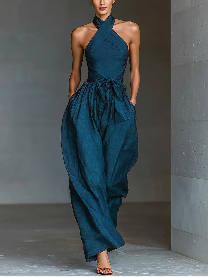 Elodie | Midnight Harbour Jumpsuit