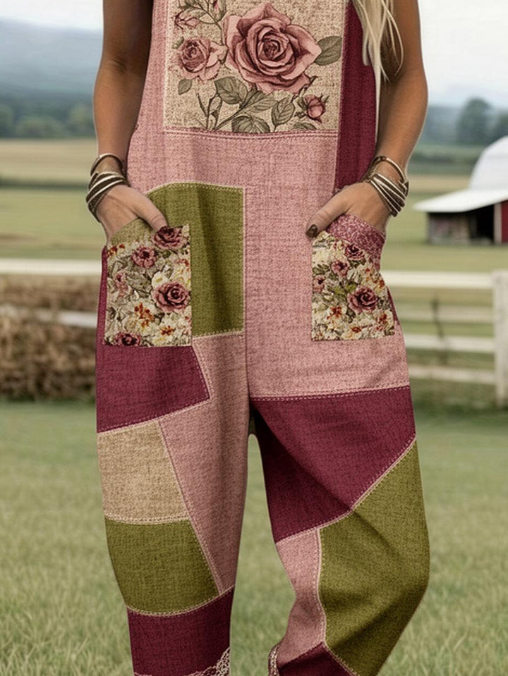 Cotswold | Heirloom Garden Patch Dungarees