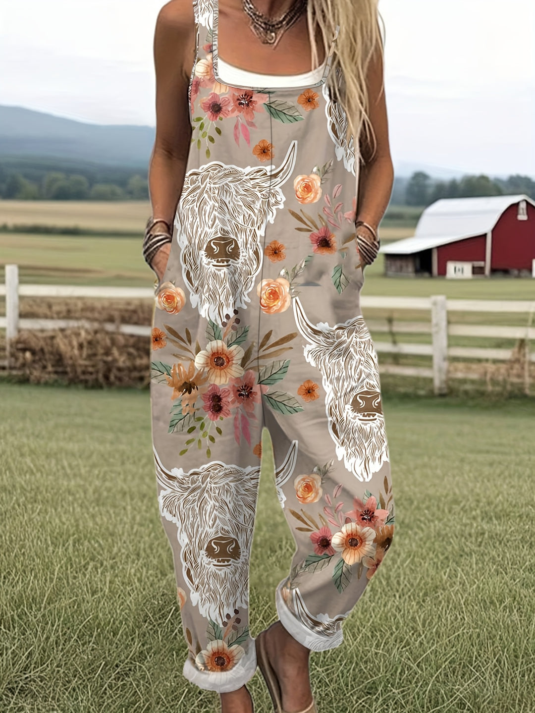Zomer Weide Vakantie Stijl Mode Casual Dames All-Over Print Dagelijkse Werkkleding