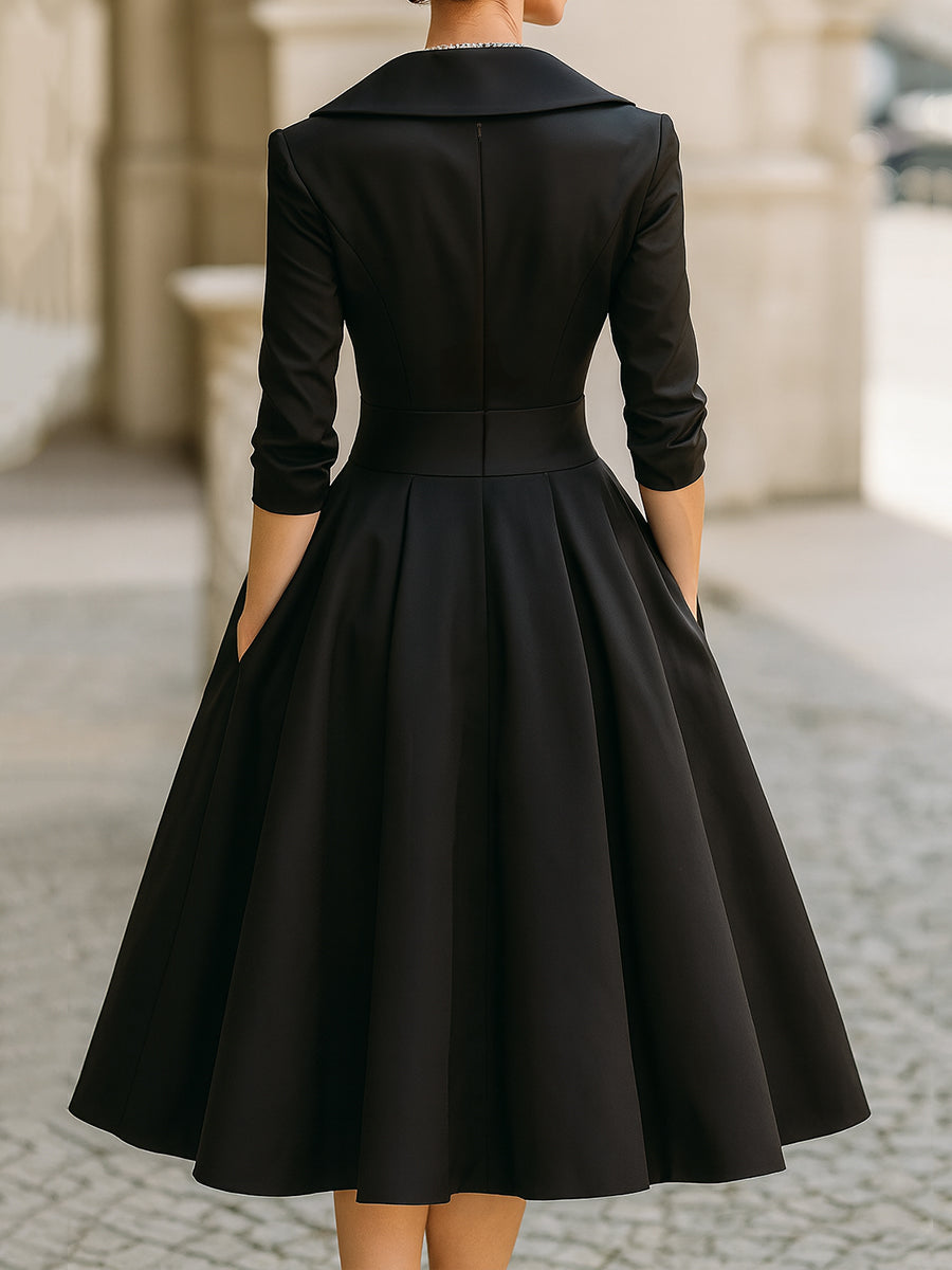Mayelle | Timeless Grace Midi Dress