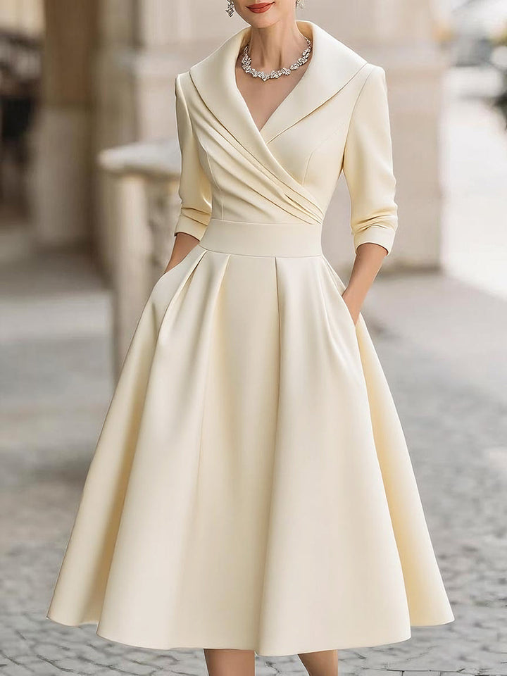 Mayelle | Timeless Grace Midi Dress