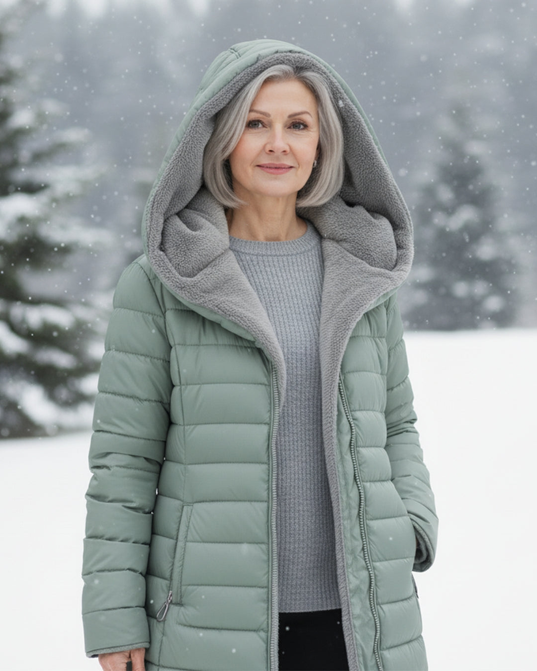 Clara™ | Refined Winter Puffer Jacket