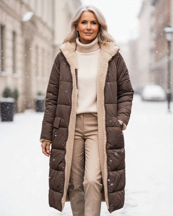 Margaret™ | Luxe Sherpa Longline Coat