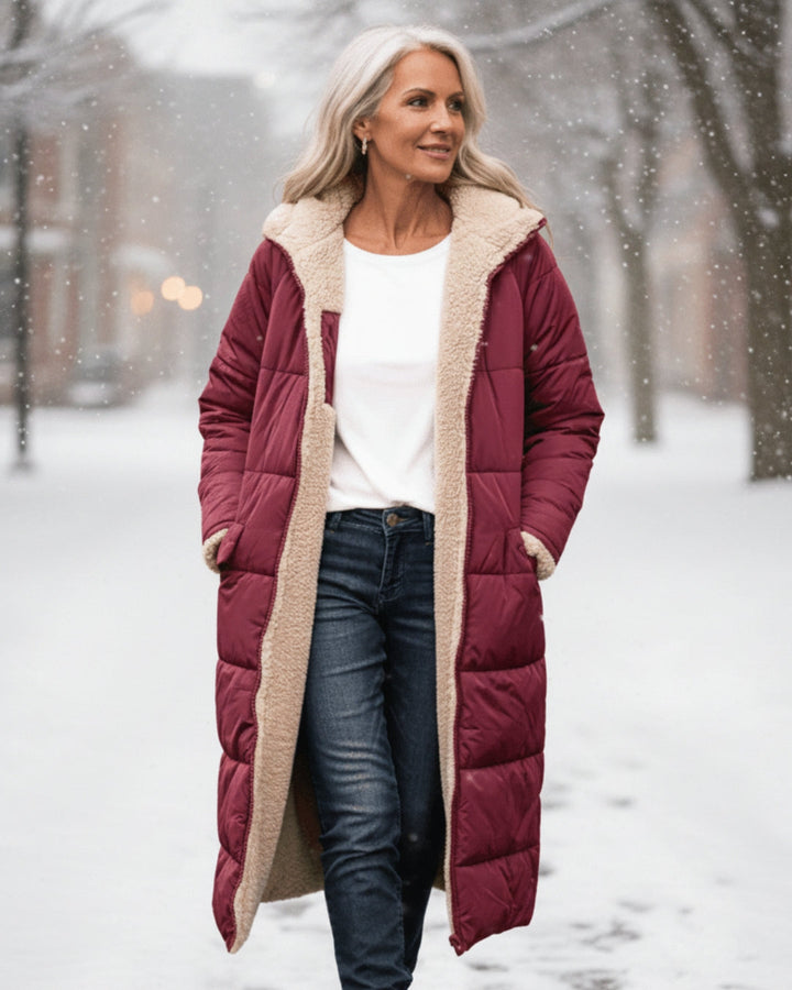 Margaret™ | Luxe Sherpa Longline Coat
