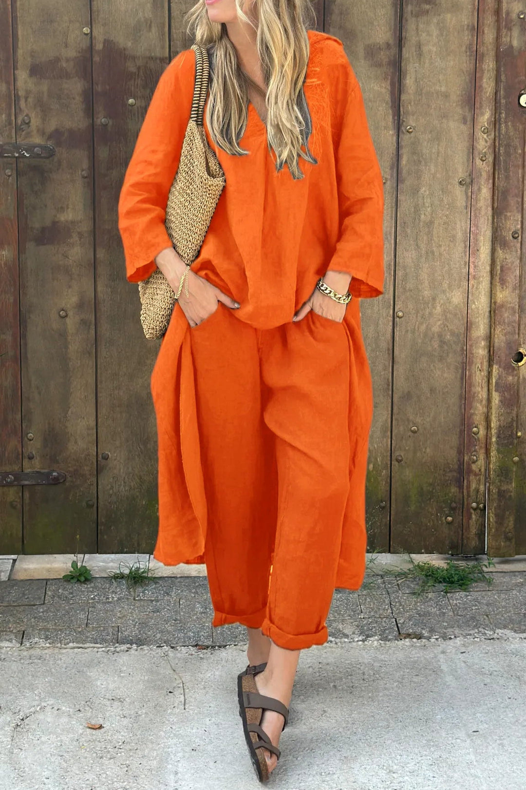 Sienna™ | Relaxed Linen Layered Set