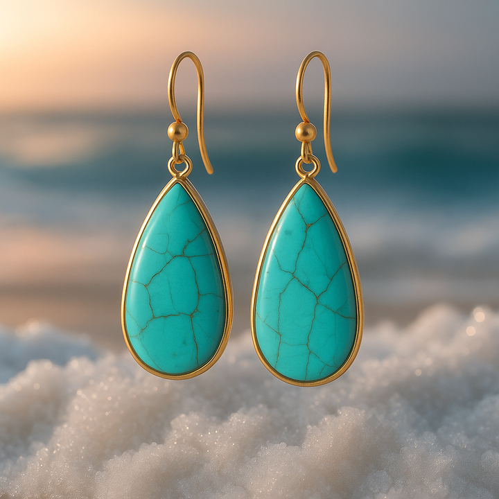 Earrings Turquoise Eternal Connection