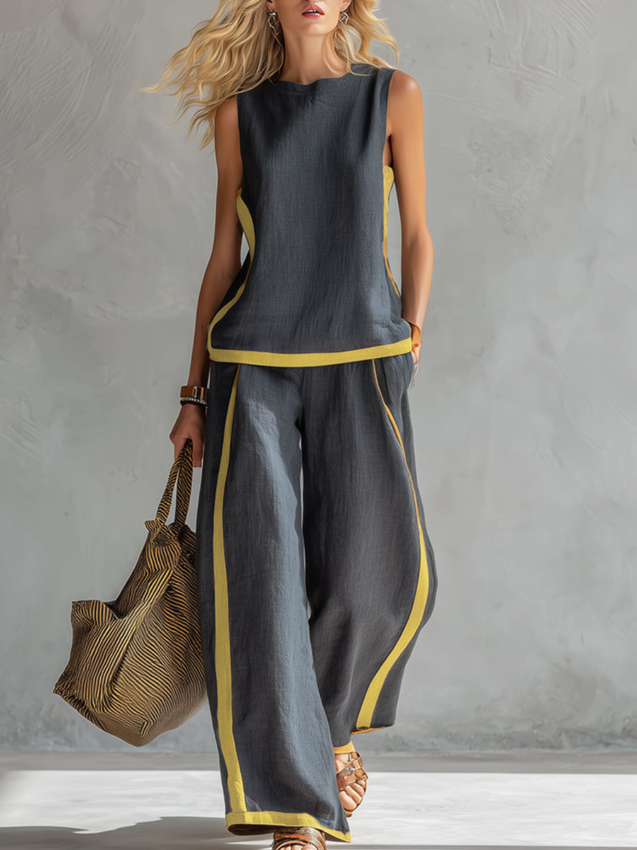 Elira | Relaxed Linen Two-Piece Set