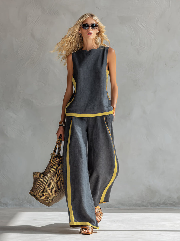 Elira | Relaxed Linen Two-Piece Set