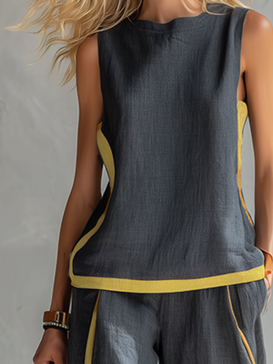 Elira | Relaxed Linen Two-Piece Set