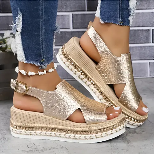 Aria – Trendy Women's Platform Sandals for Summer
