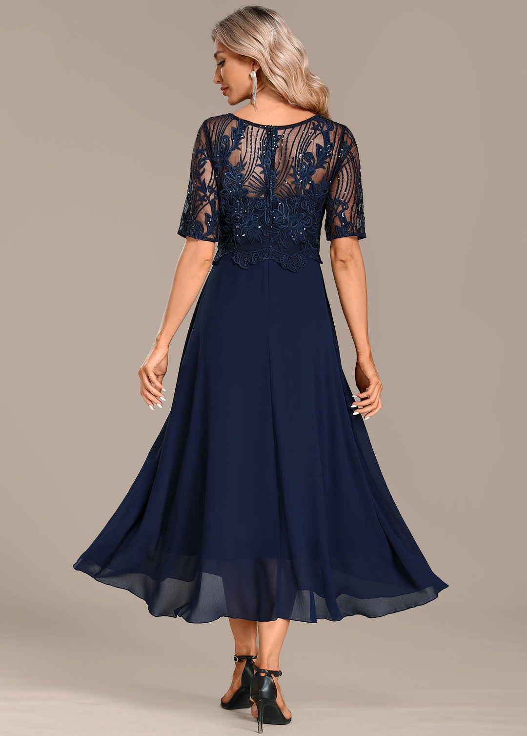 Sophie™ | Midnight Lace Occasion Dress