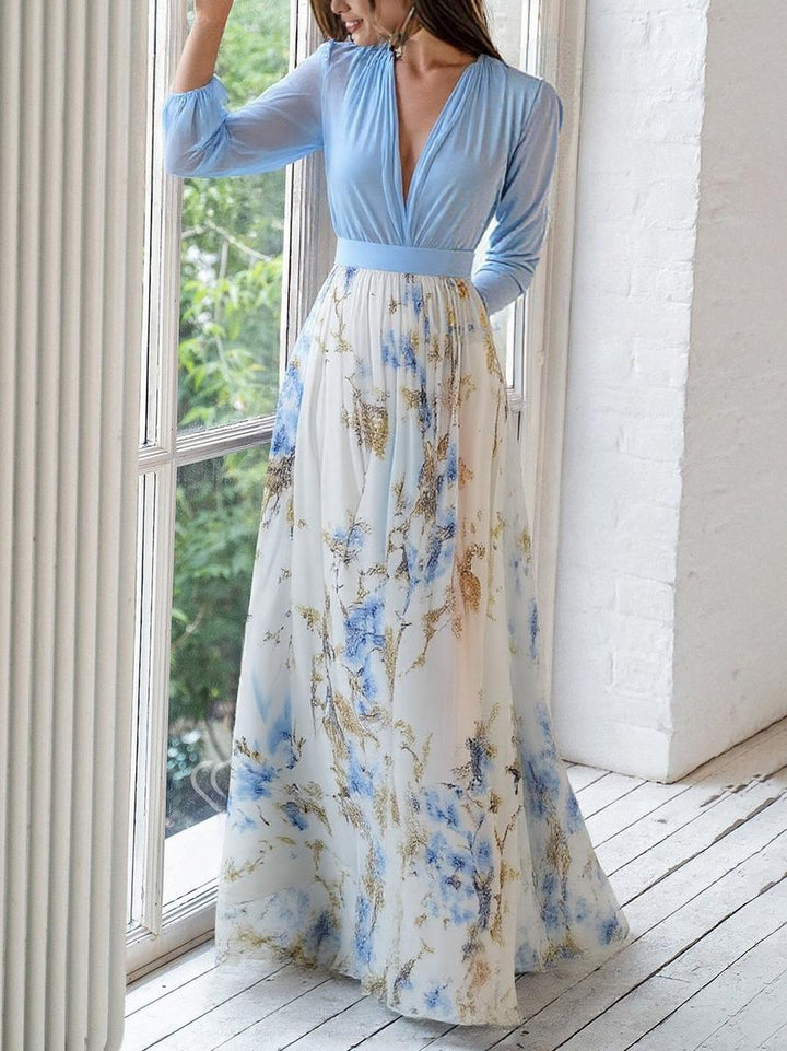 Abigail | Soft Floral Everyday Maxi Dress