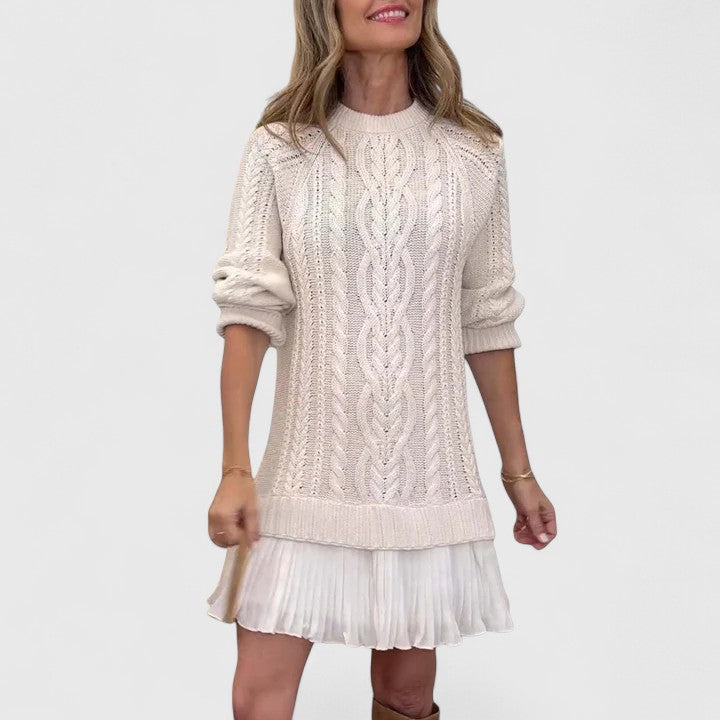 Elora | Sophisticated Sweater Dress
