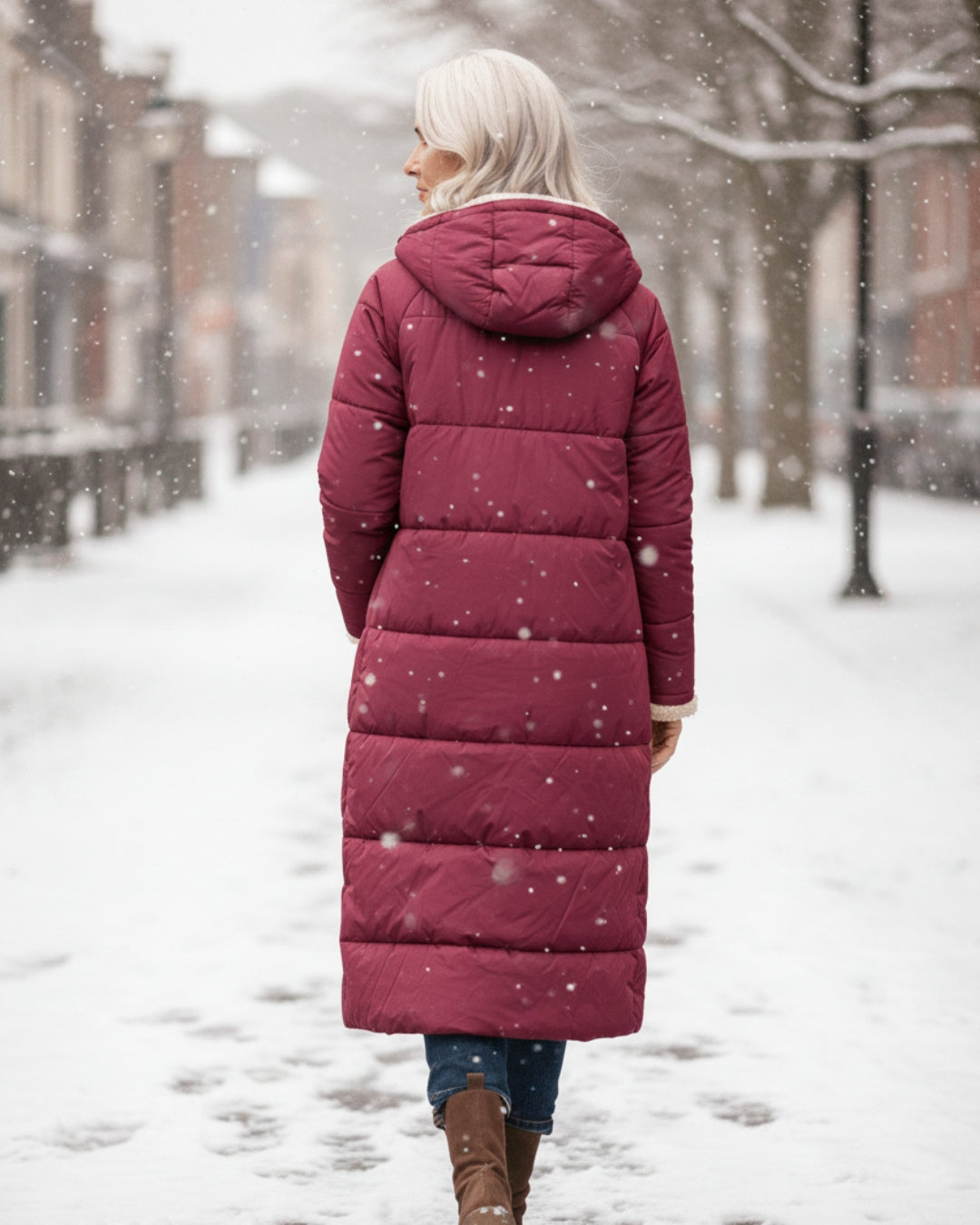 Margaret™ | Luxe Sherpa Longline Coat
