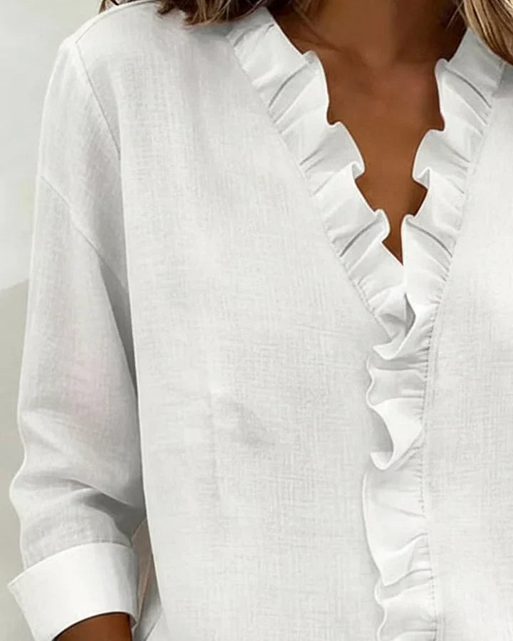 Amelia™ | Heritage Ruffle Blouse