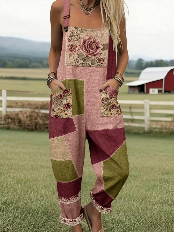 Cotswold | Heirloom Garden Patch Dungarees