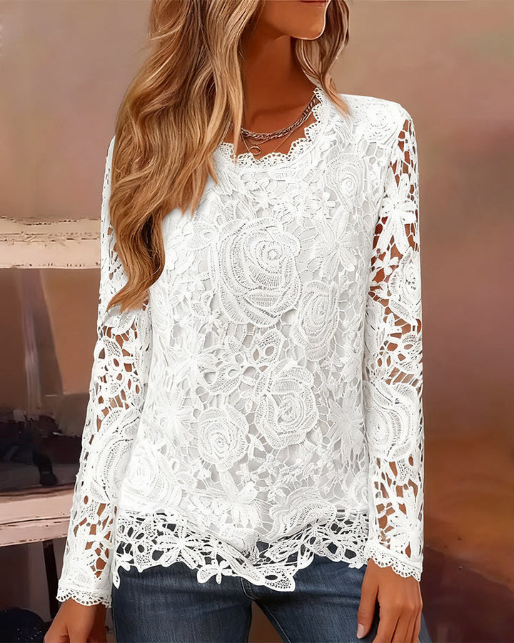 Clara™ | Heritage Lace Blouse