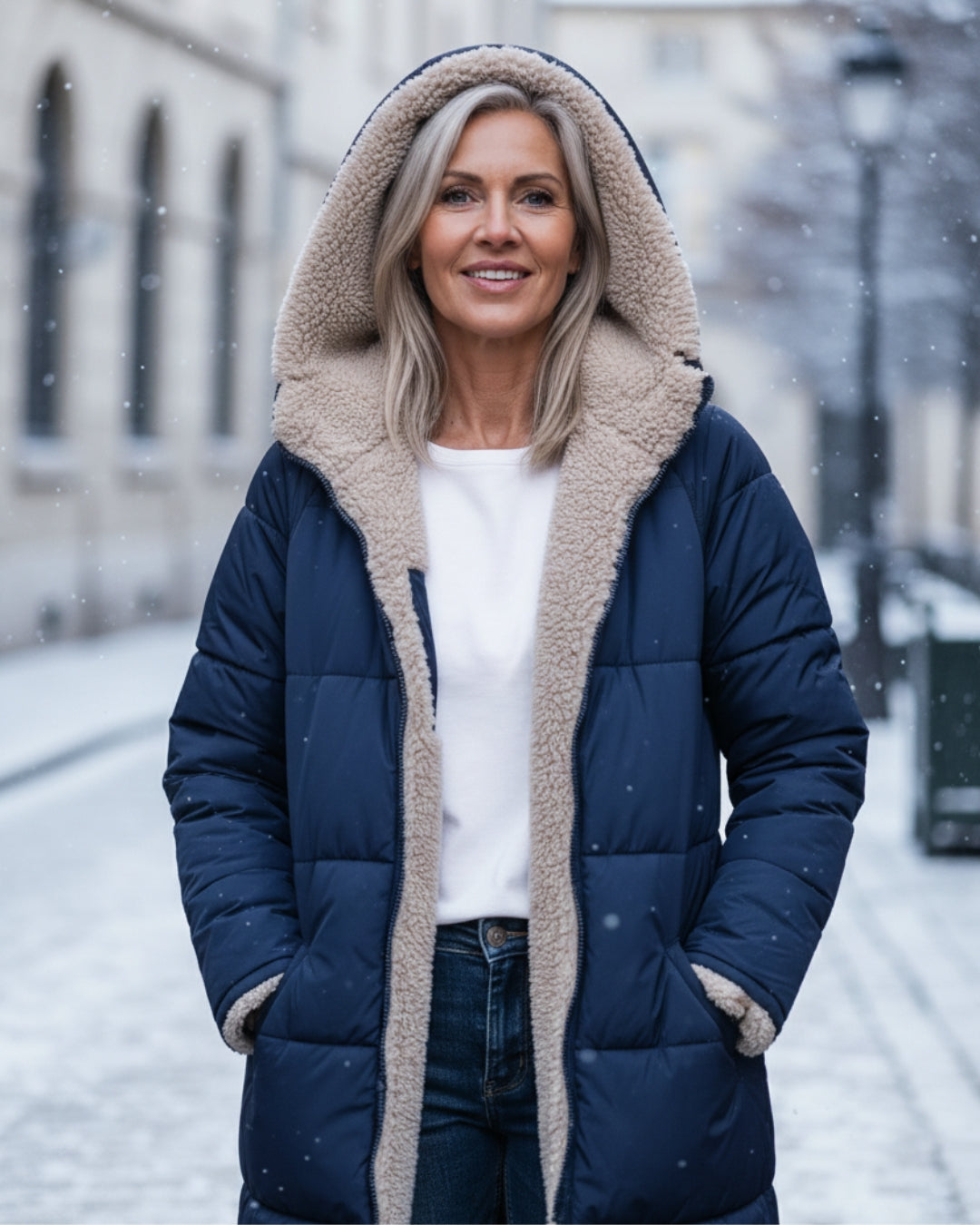 Margaret™ | Luxe Sherpa Longline Coat