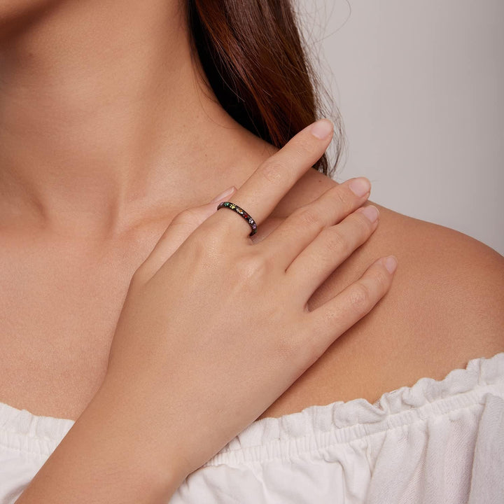 Sterling Silver Ring with Paw Design