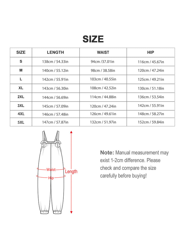 Plus Size - Plus Size - Dames Loszittende Tuinbroek met Unieke Patroonontwerpen Die Opvallend, Comfortabel En Casual Is, En Gemakkelijk Een Ontspannen En Trendy Look Creëert, Machinewasbaar