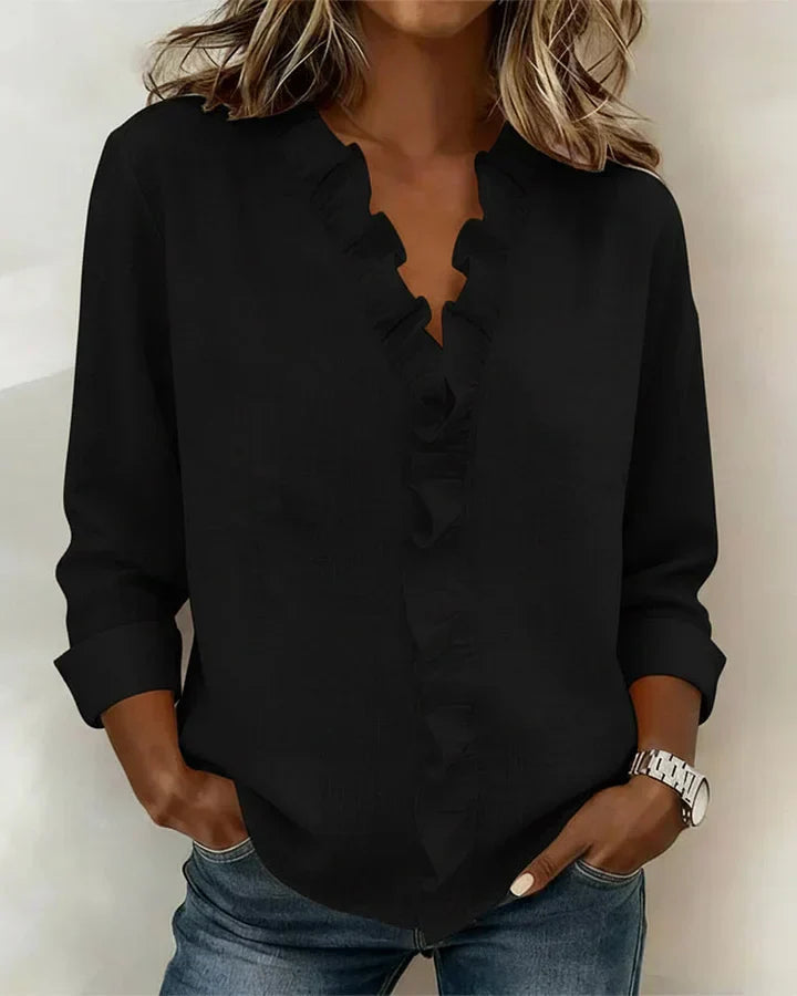 Amelia™ | Heritage Ruffle Blouse