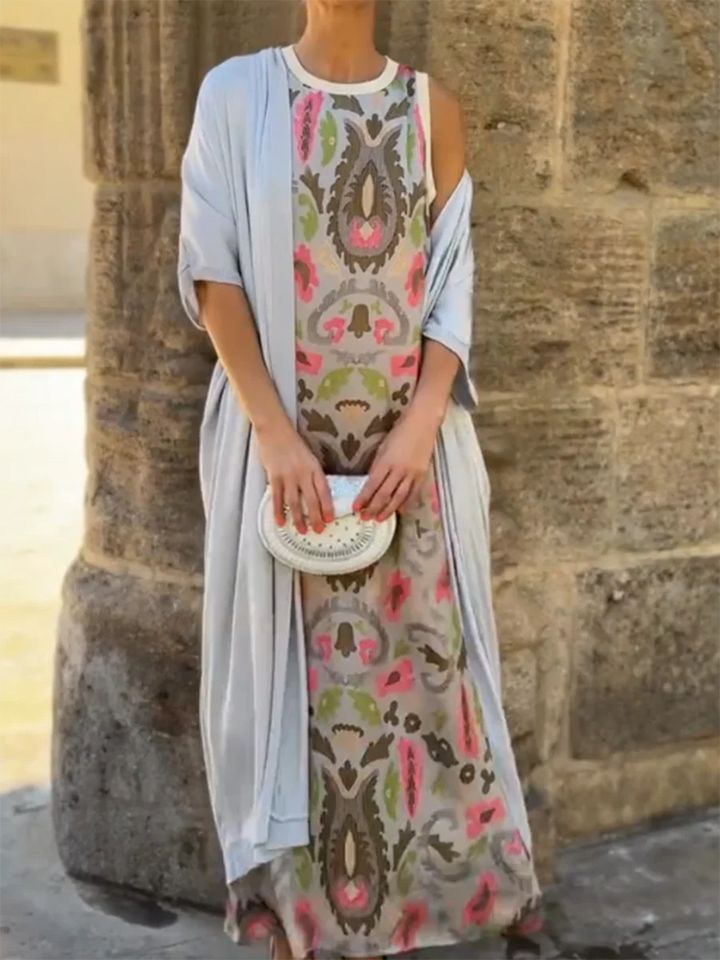 Delly | Boho Grace Two-Piece Dress