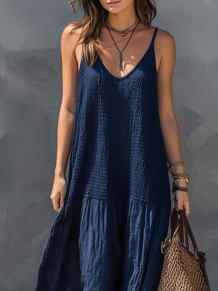 Bohemian Patchwork Maxi Dress