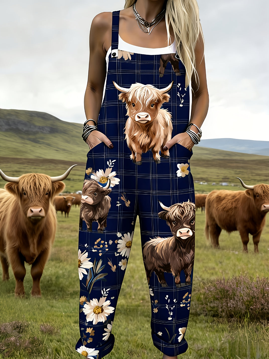 Thistlebrook | Country Calf Garden Dungarees