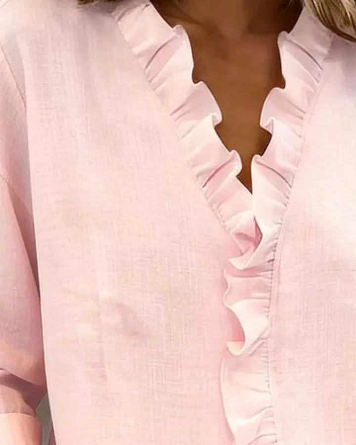 Amelia™ | Heritage Ruffle Blouse