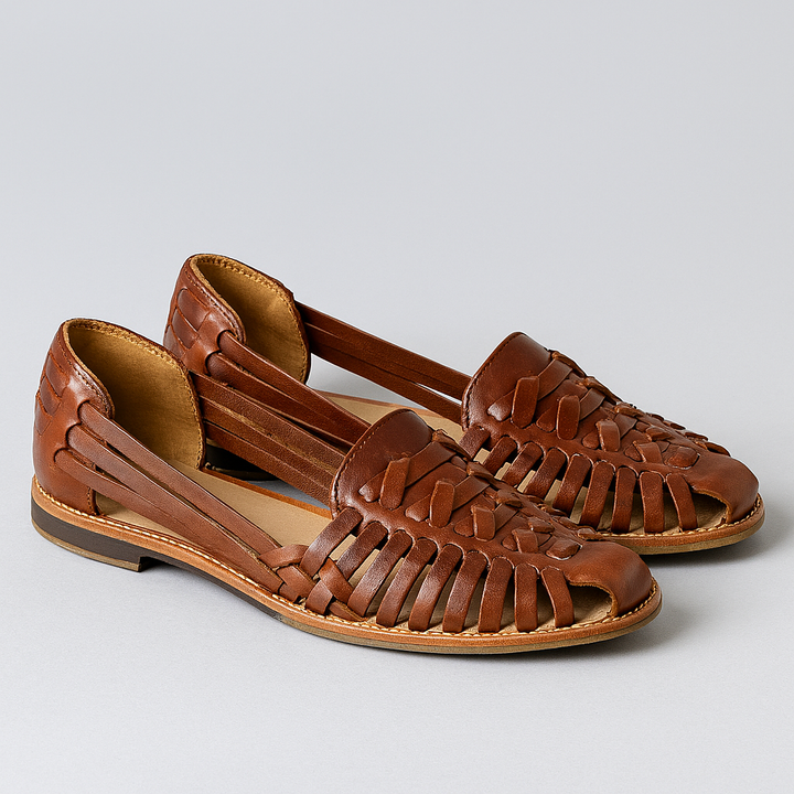Women's Strappy Slingback Sandals with Closed Toe