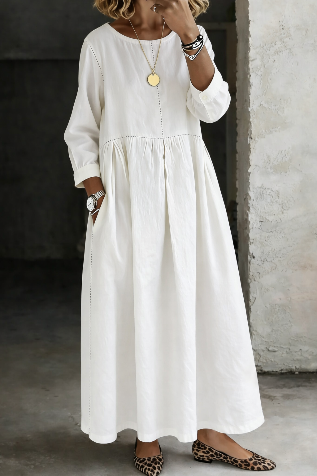 Melissa | Soft Denim Day Dress
