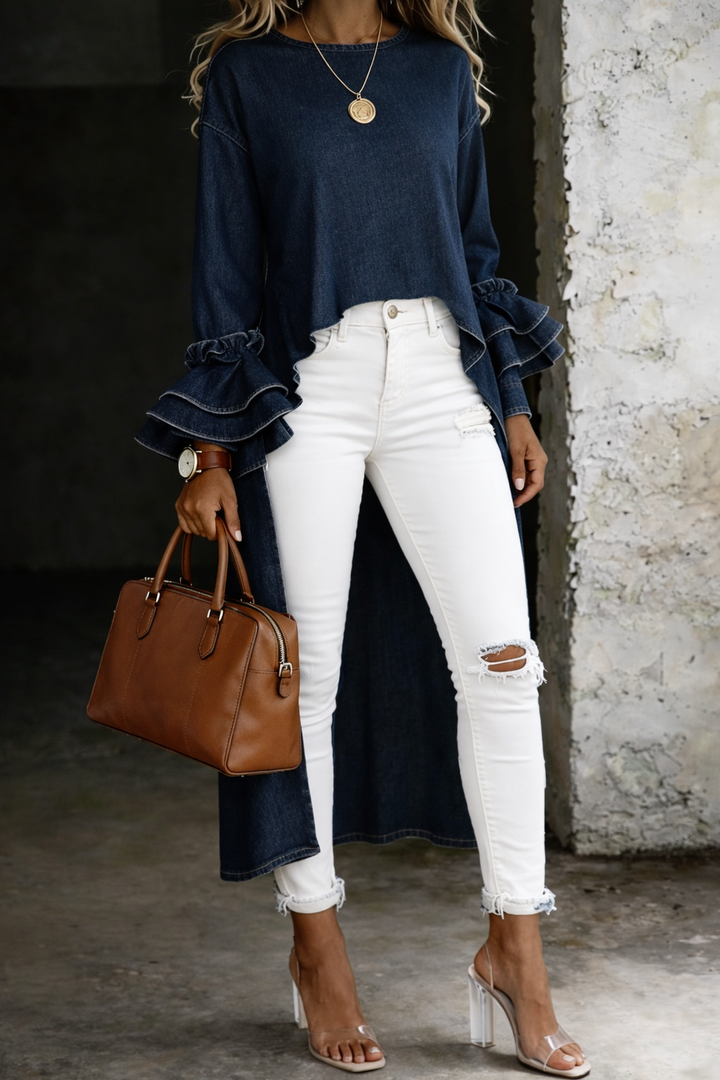 Ashley | Soft Chambray Shirt