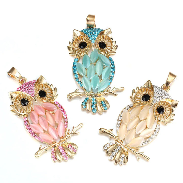 Golden Owl Necklace