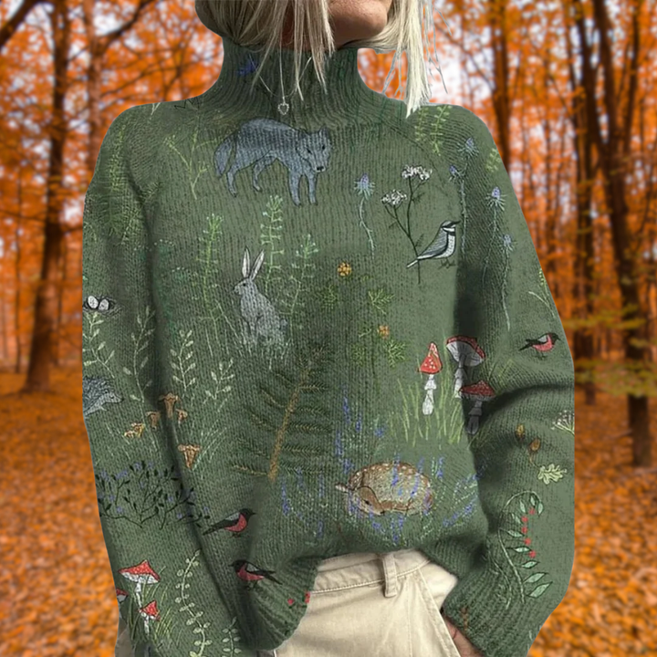 ERIS | WARM & ELEGANT TURTLENECK SWEATER