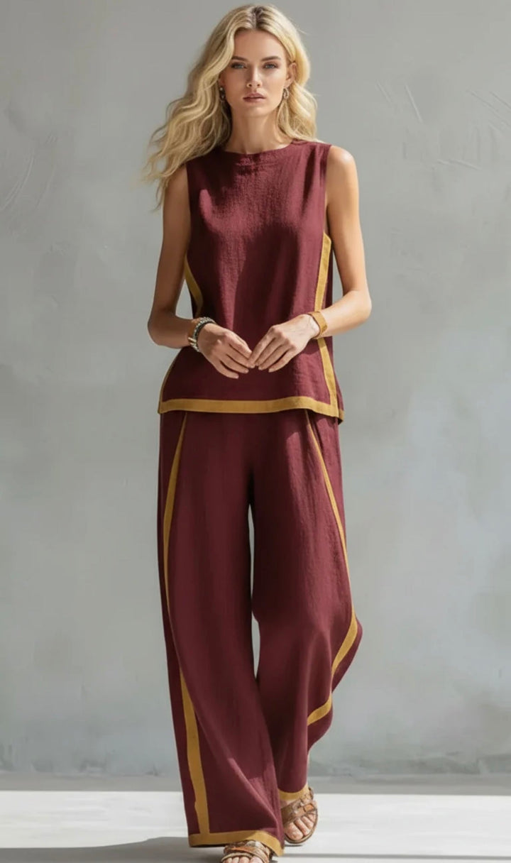 Elira | Relaxed Linen Two-Piece Set