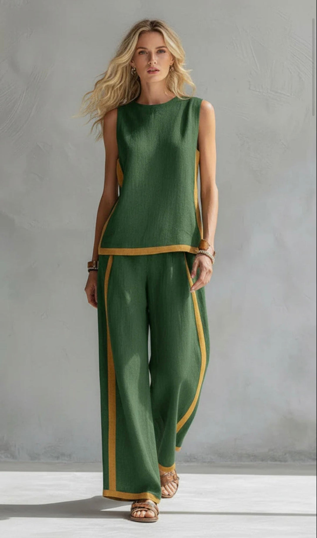 Elira | Relaxed Linen Two-Piece Set