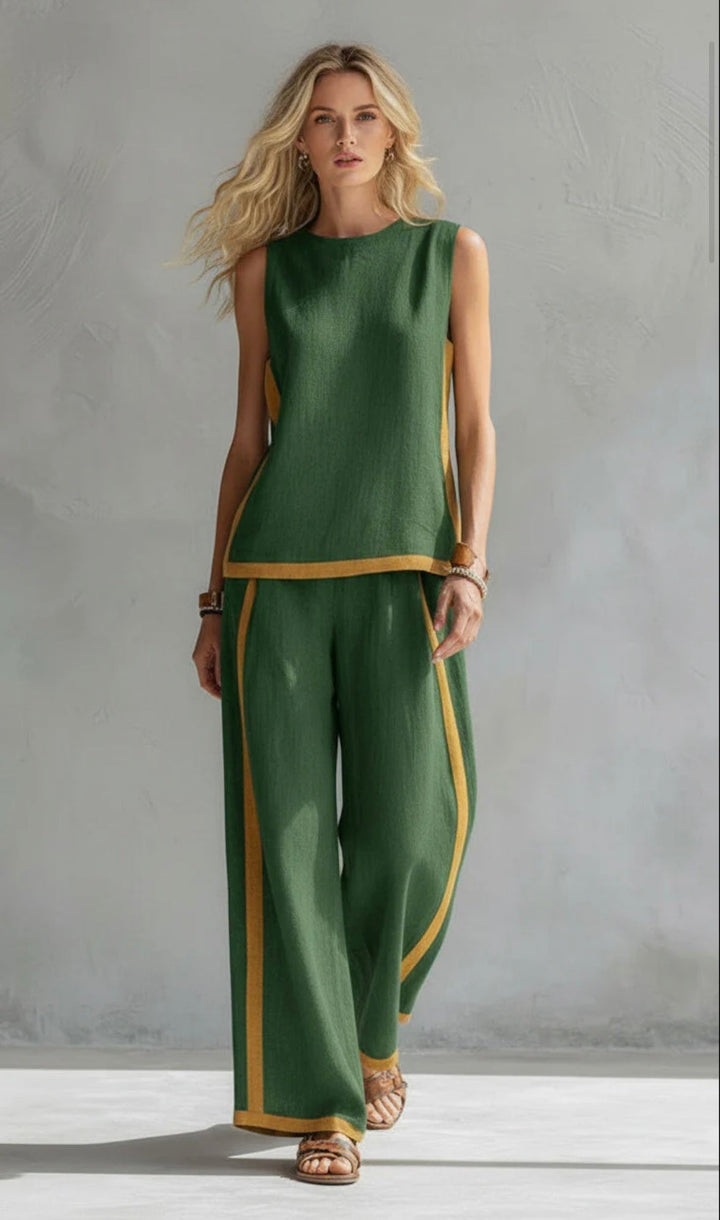 Elira | Relaxed Linen Two-Piece Set