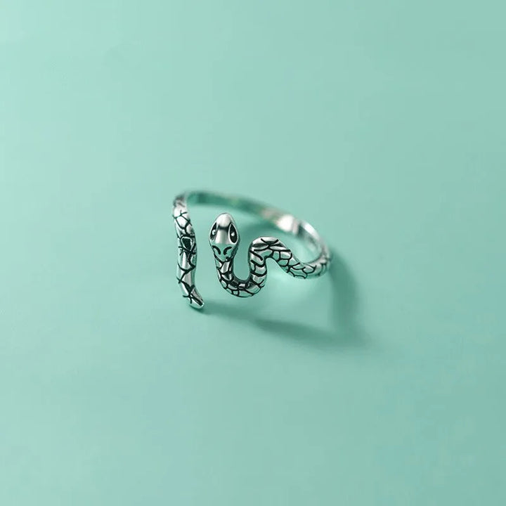 Sterling Silver Snake Ring
