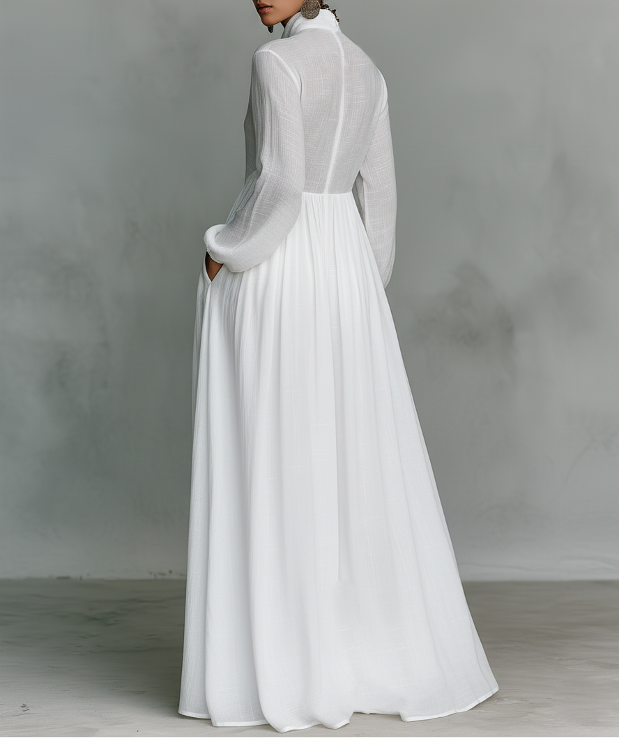Celeste™ | Airy Linen Maxi Dress