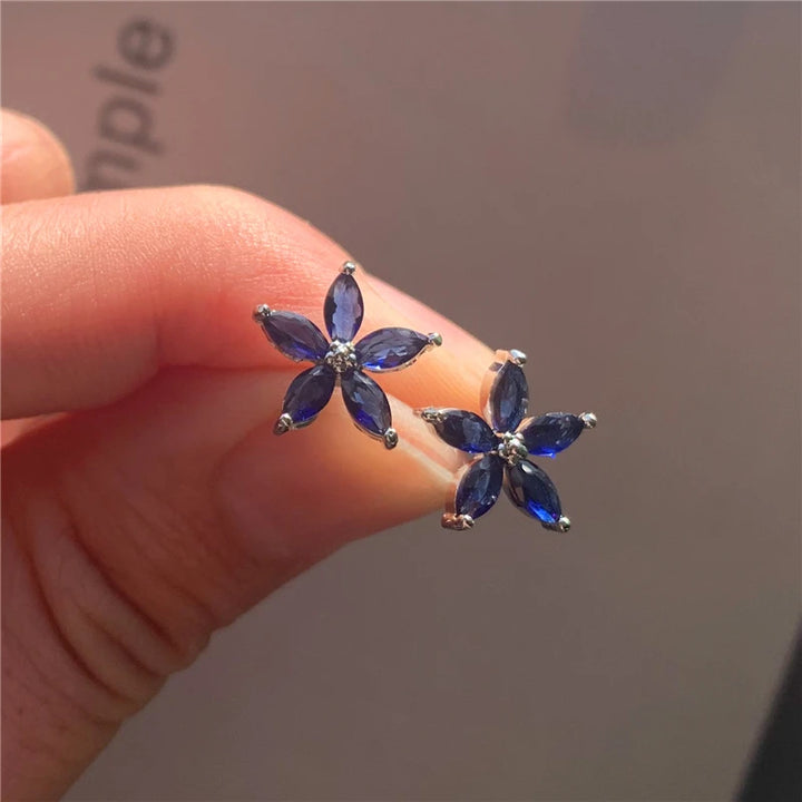 Serena Florianne Sapphire Studs