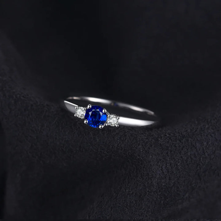 Elara Vivienne Petite Sapphire Ring