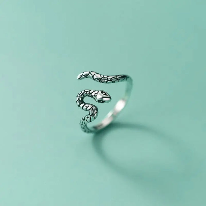 Sterling Silver Snake Ring