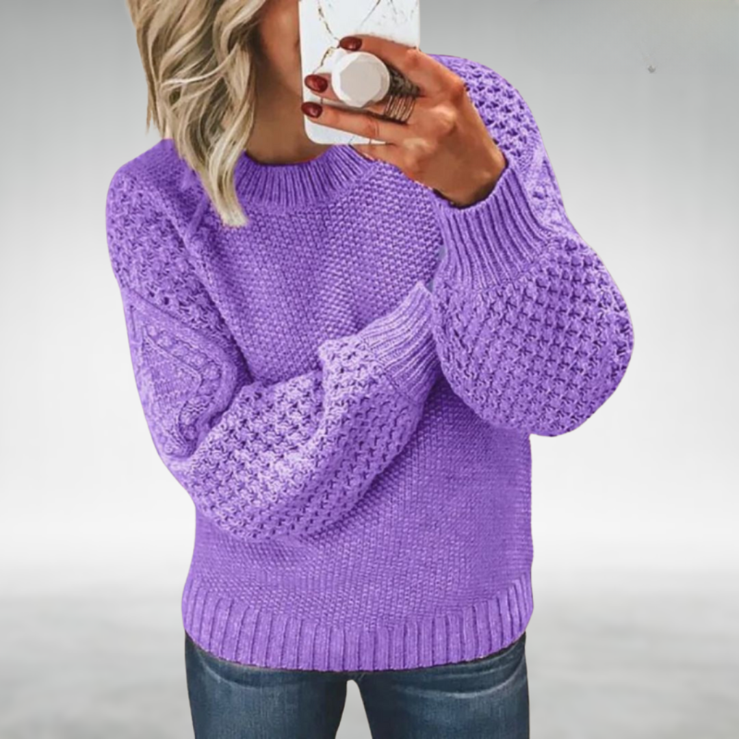CALYRA | CHIC SWEATER WITH COVERAGE