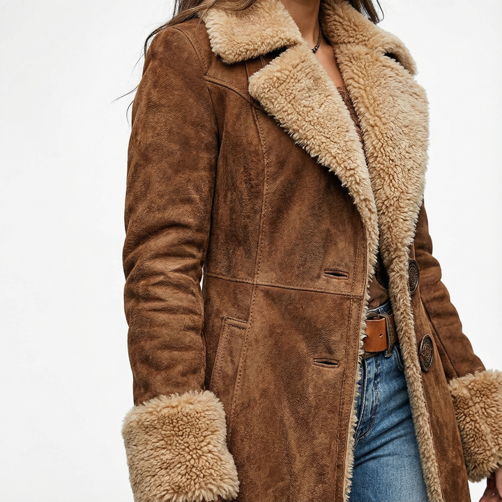 ELISE™ | The Vintage Soft Fur Coat