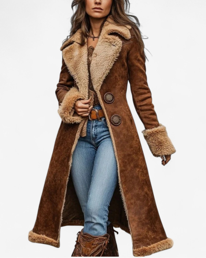 ELISE™ | The Vintage Soft Fur Coat